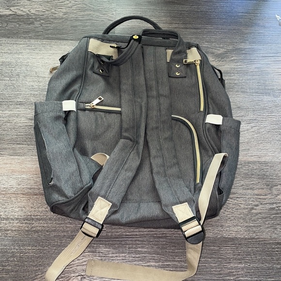 Soulsten Diaper Bag Backpack in Gray - Picture 2 of 14